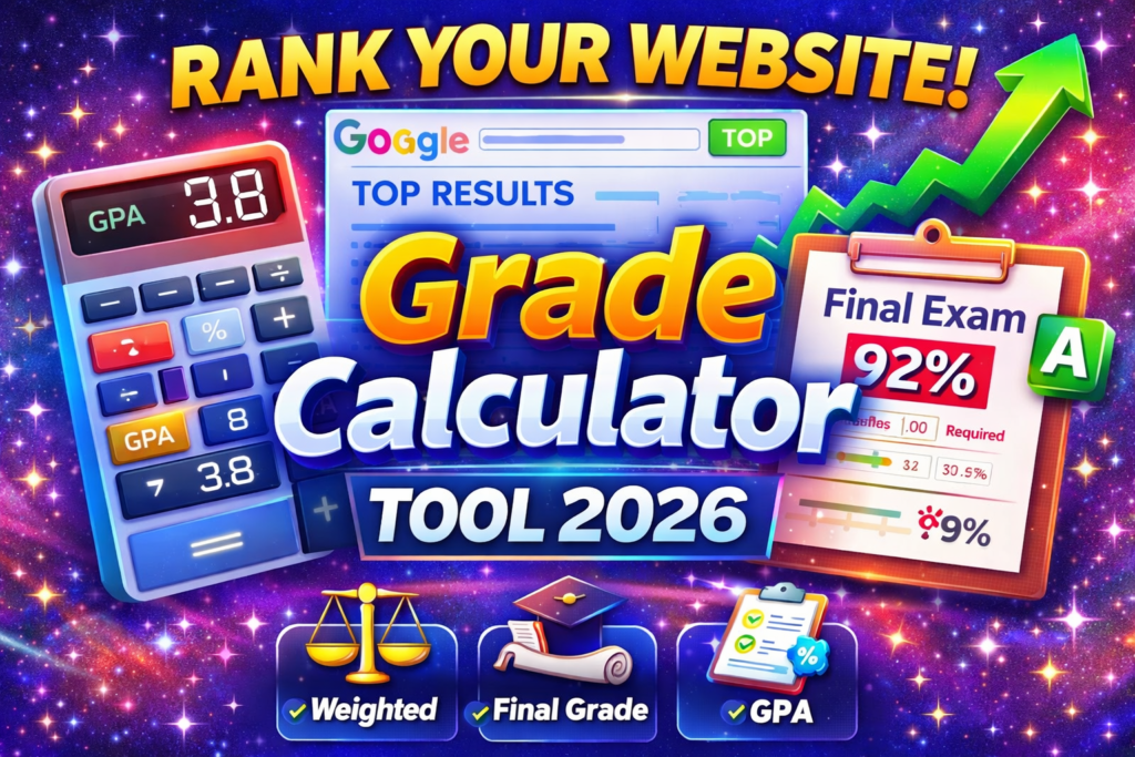 Grade Calculator Tool 2026