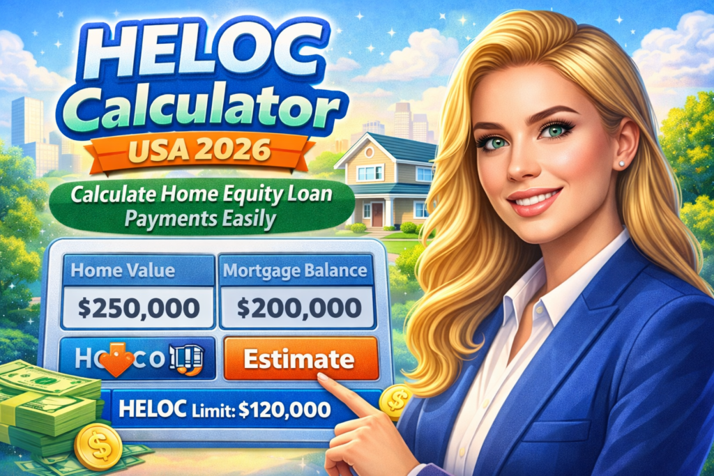 heloc calculator USA 2026